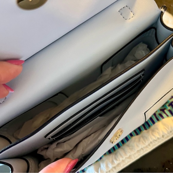 Tory Burch Block-T Mini Satchel - Picture 8 of 10